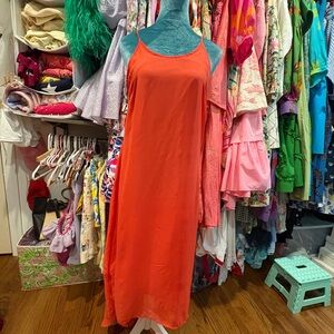 Old Navy Shrimp Slip Dress